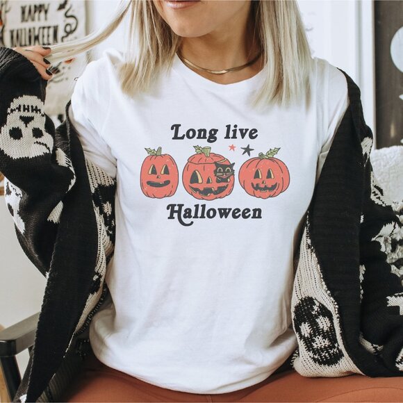 Tops - Halloween Shirt Long Live Halloween